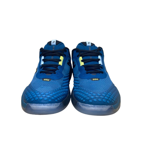 New Balance Unisex Blue & Yellow FuelCell 996 Wide Fit  Sneakers Size M10.5/W12