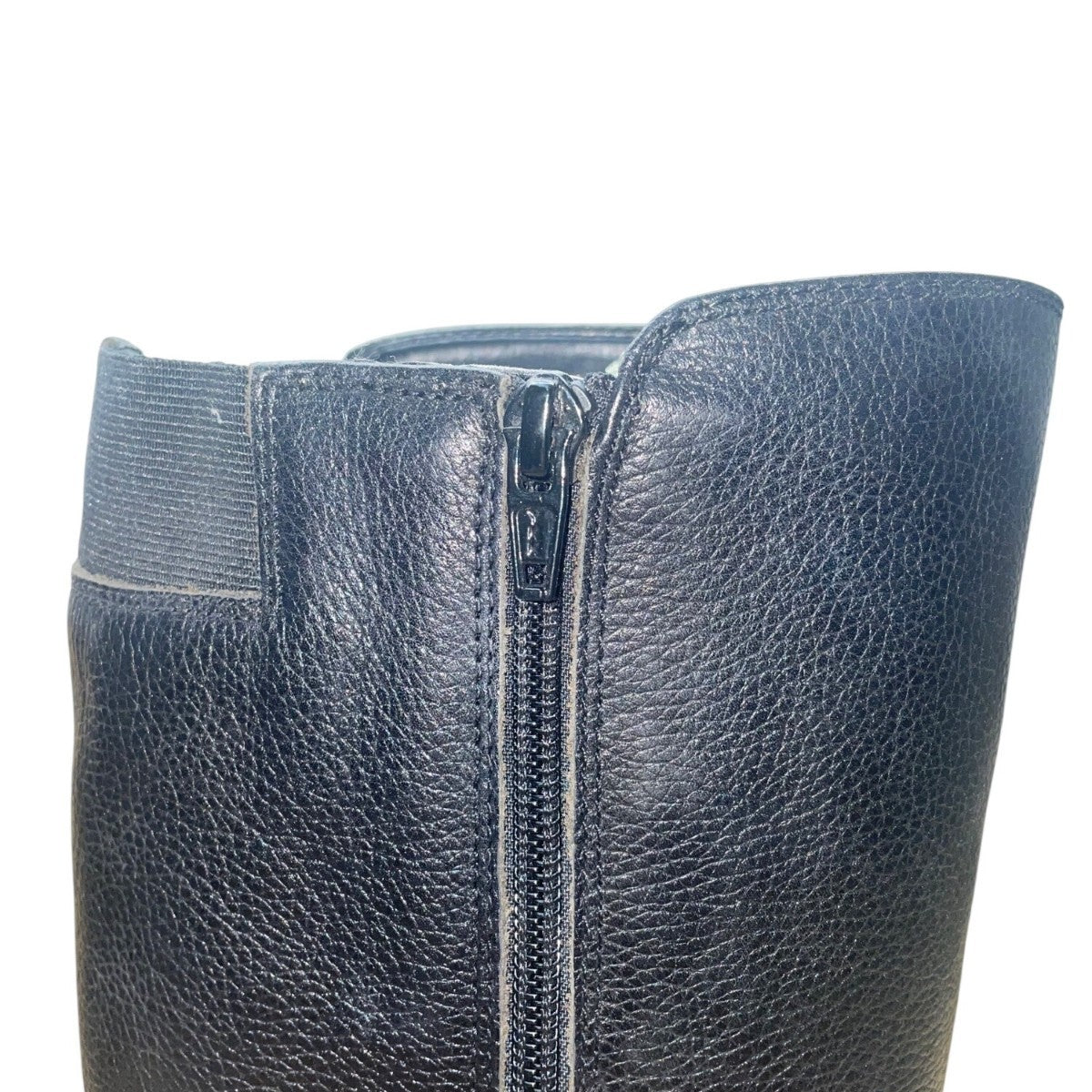 Naturalizer Women’s Black Leather Zippered Knee-High Riding Wynnie Boots Size 8M