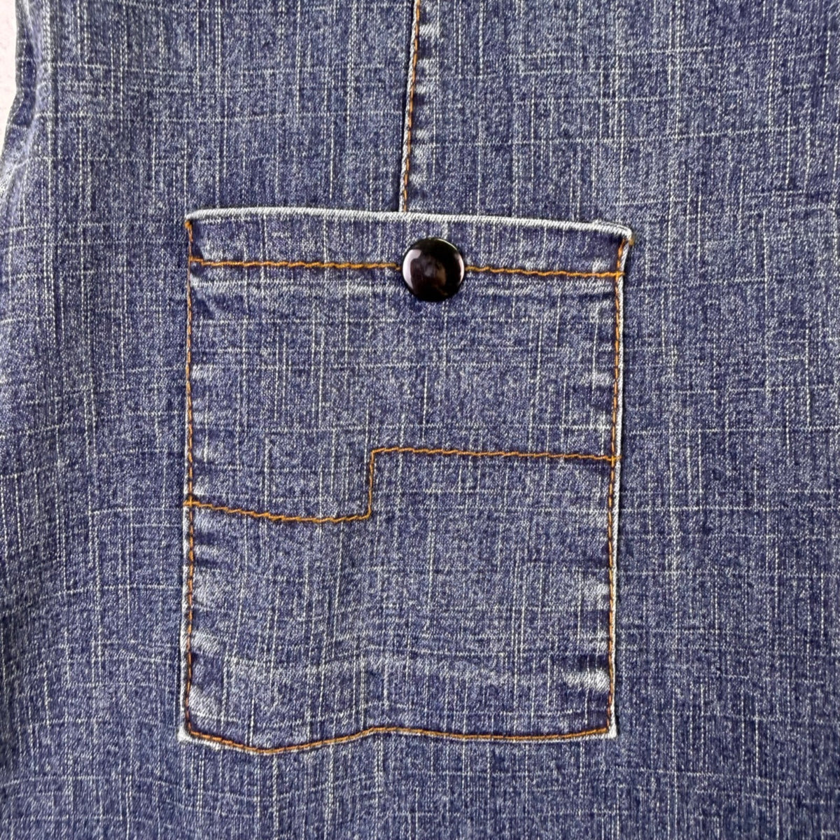 Sweet Princes Womens Blue Denim Sleeveless Dress With Zippered Front Size L