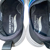 Skechers Women’s Black Multicolor Arch Fit Slip-On Athletic Sneakers Size 6.5
