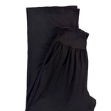 Tarse Womens Black Wide-Leg High-Waist Lounge Pants Size L