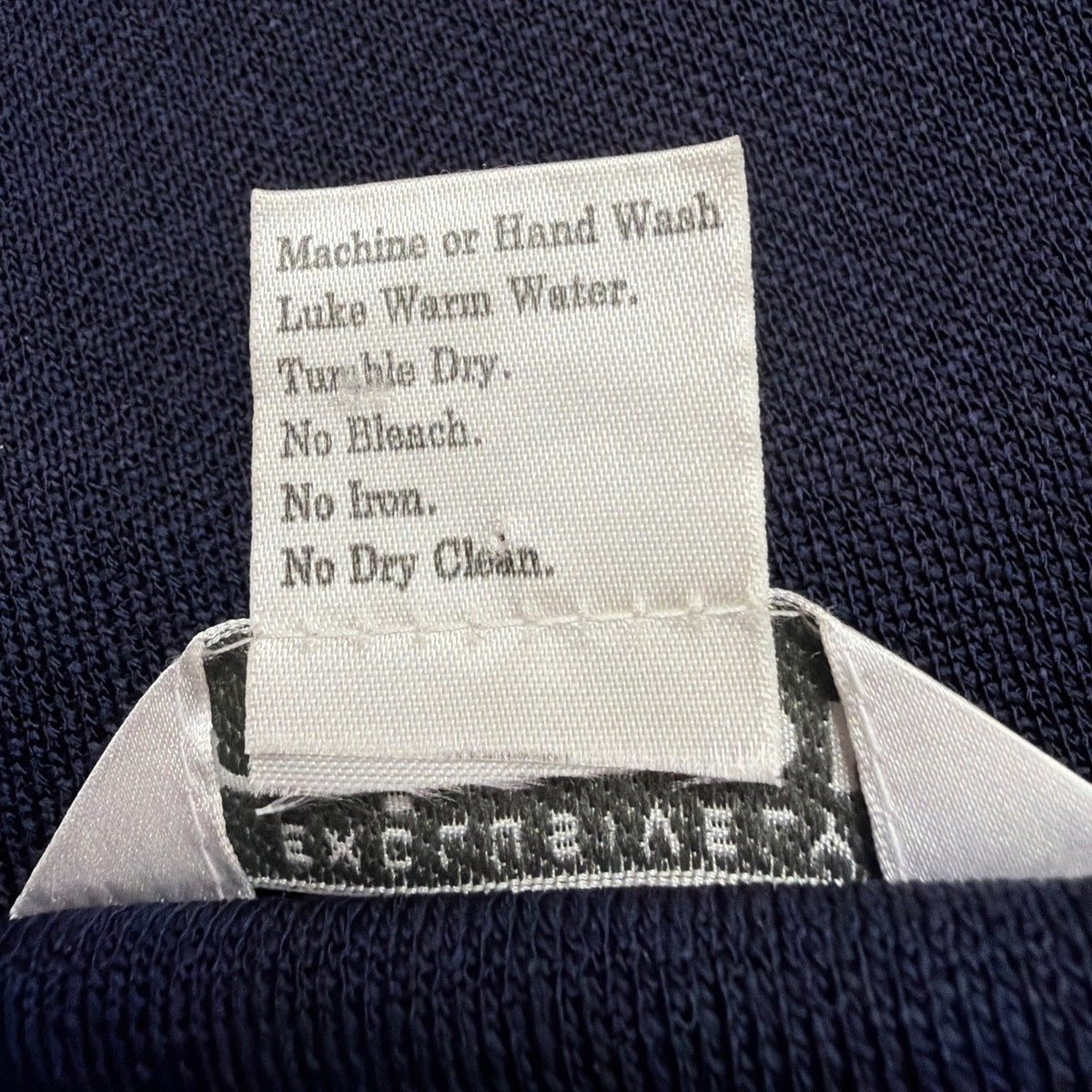 Exclusively Misook Womens Navy Acrylic Two-Piece Knit Top & Skirt Set Size XS P