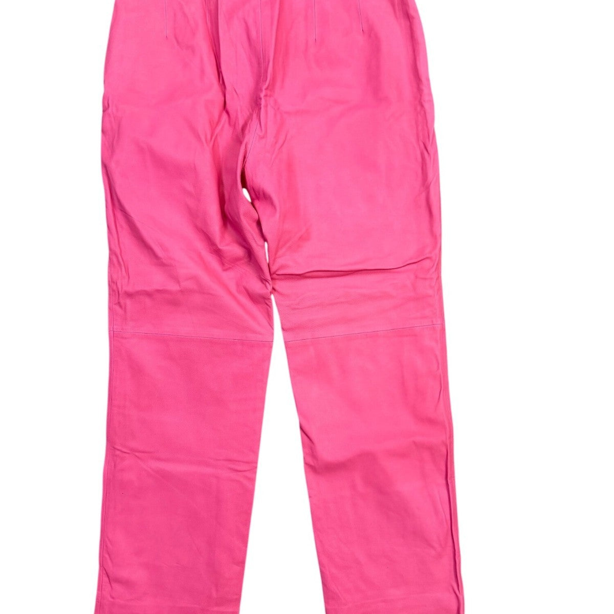 J.Crew Womens Pink Leather Pants Modern Slim Fit Stylish High-Quality Size 6