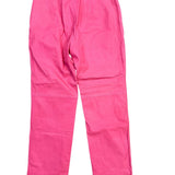 J.Crew Womens Pink Leather Pants Modern Slim Fit Stylish High-Quality Size 6
