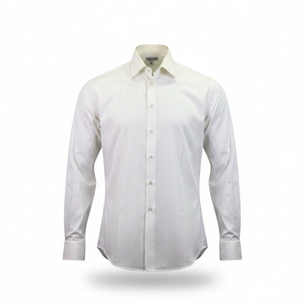 G  Armani Mens White Dress Shirt Cotton Button-Down Size 15 32/33