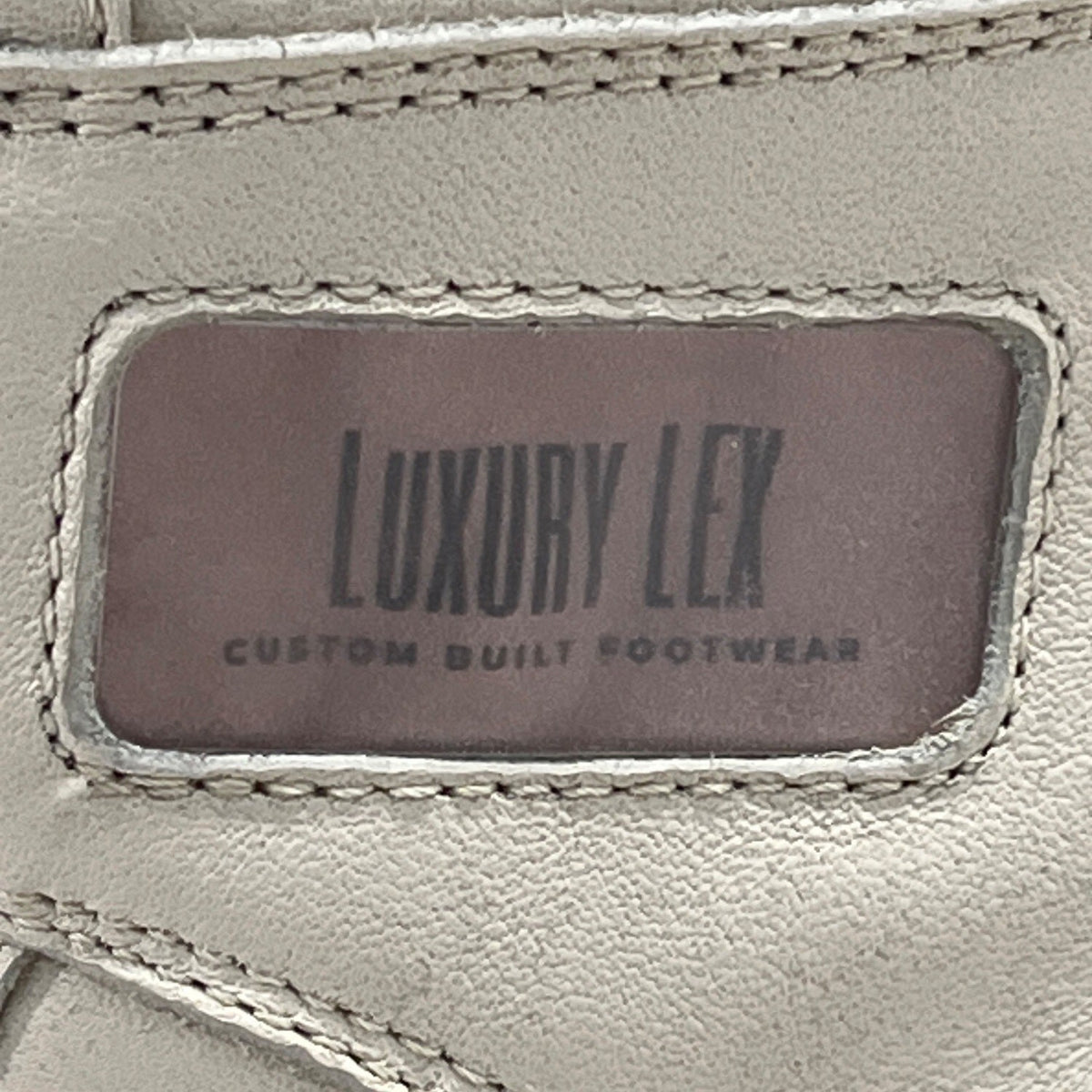 Luxury Lex Men's Beige Retro High-Top Sneakers Sz 12.5 - NWB