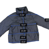 Uniqlo Mens Navy Down Puffer Jacket Lightweight Durable Water Repellent Size S
