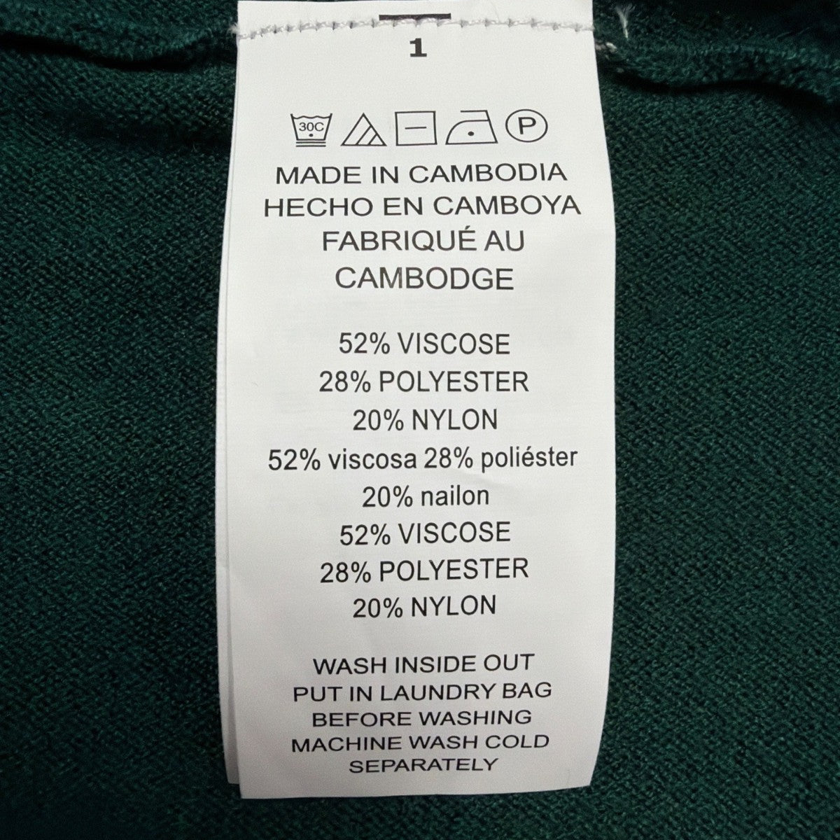 Michael Kors Womens Green Knit Sweater Lightweight Long Sleeve Sz M