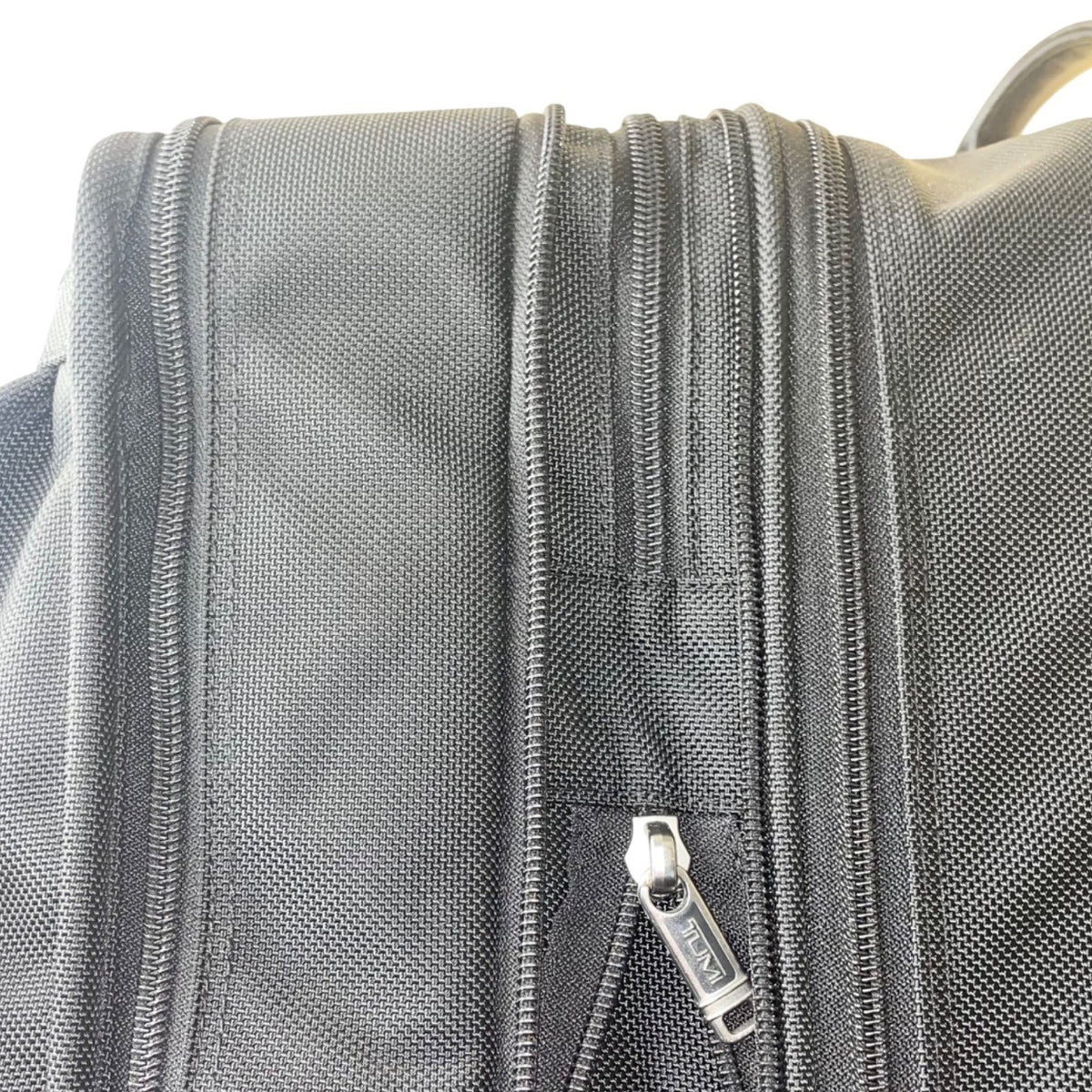 Tumi Men’s Black Ballistic Nylon Rolling Expandable Carry-On Travel Luggage