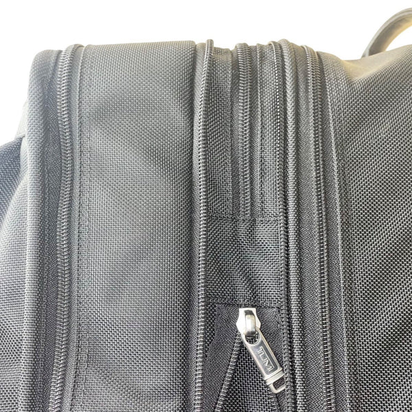 Tumi Men’s Black Ballistic Nylon Rolling Expandable Carry-On Travel Luggage