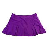 Nike Womens Purple Pleated Skort  Dri-Fit Athletic Wear Size L