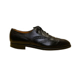 Brooks Brothers Men’s Black Leather Oxford Wingtip Dress Shoes Size 7.5