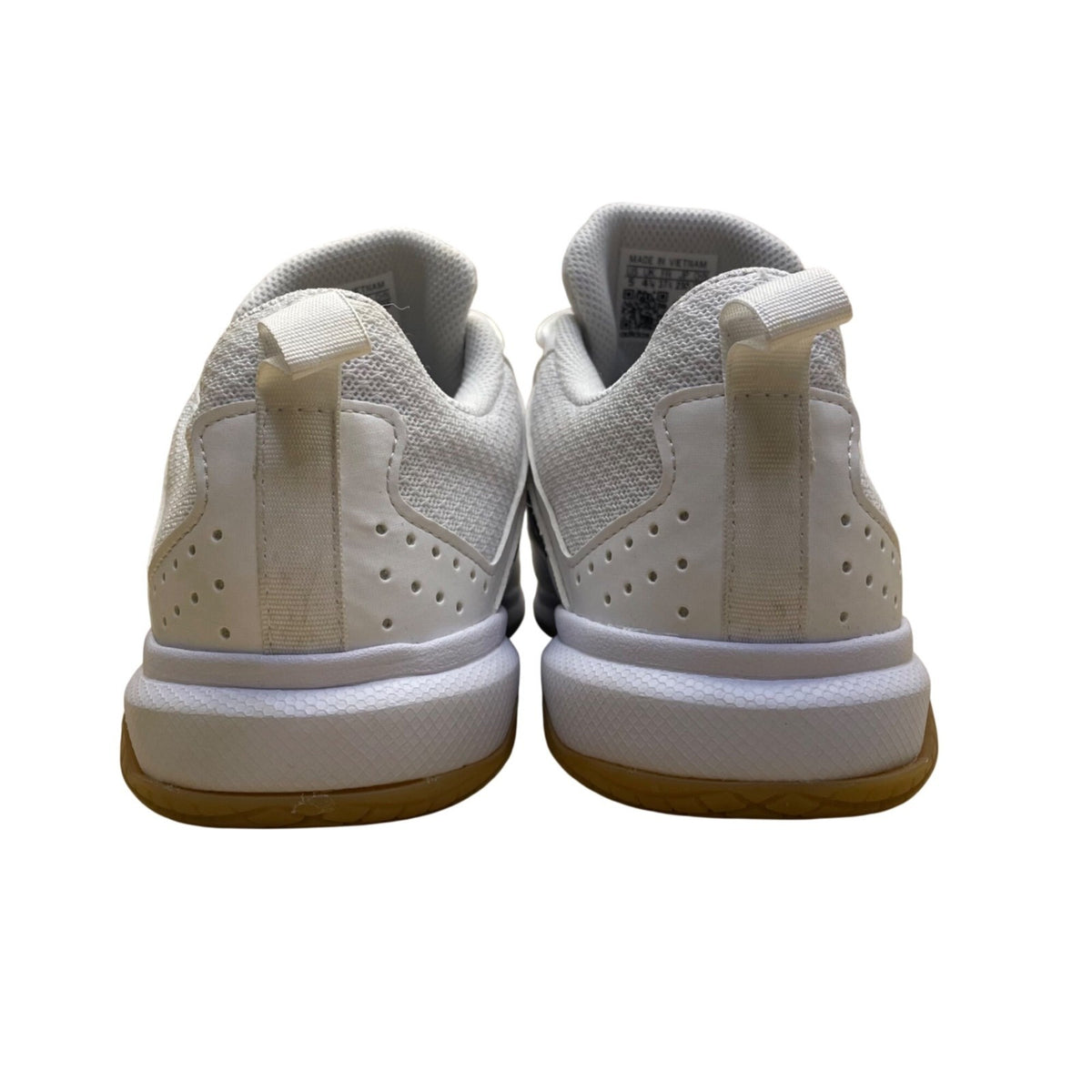 Adidas Women’s White & Black Primegreen Indoor Trainers Shoes Size 5