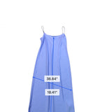 J.Crew Womens Lavender Slip Maxi Dress Classic Spaghetti Strap Size 4 