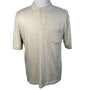 John Ashford Men's Beige Polo Shirt Sz M