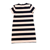 Banana Republic Womens Black & White Striped T-Shirt Dress Casual Style Size S