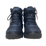 Nortiv 8 Men’s Black Lace-Up & Side Zipper Military Tactical Hiking Boots Sz 11