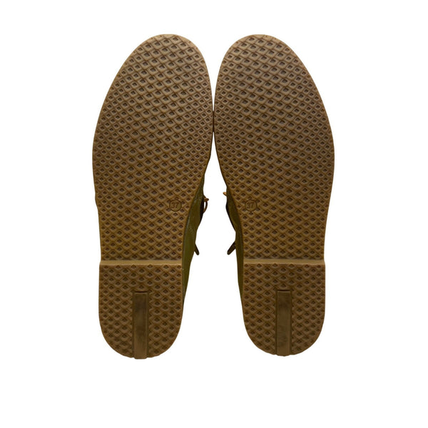 Lemon n Lime Women’s Green Leather Moccasin-Style Ankle Boots Size EU37/US7