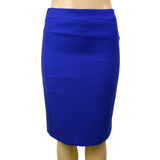J. Crew Womens Blue Wool Pencil Skirt Fully Lined Slim Fit Business Casual Sz 2