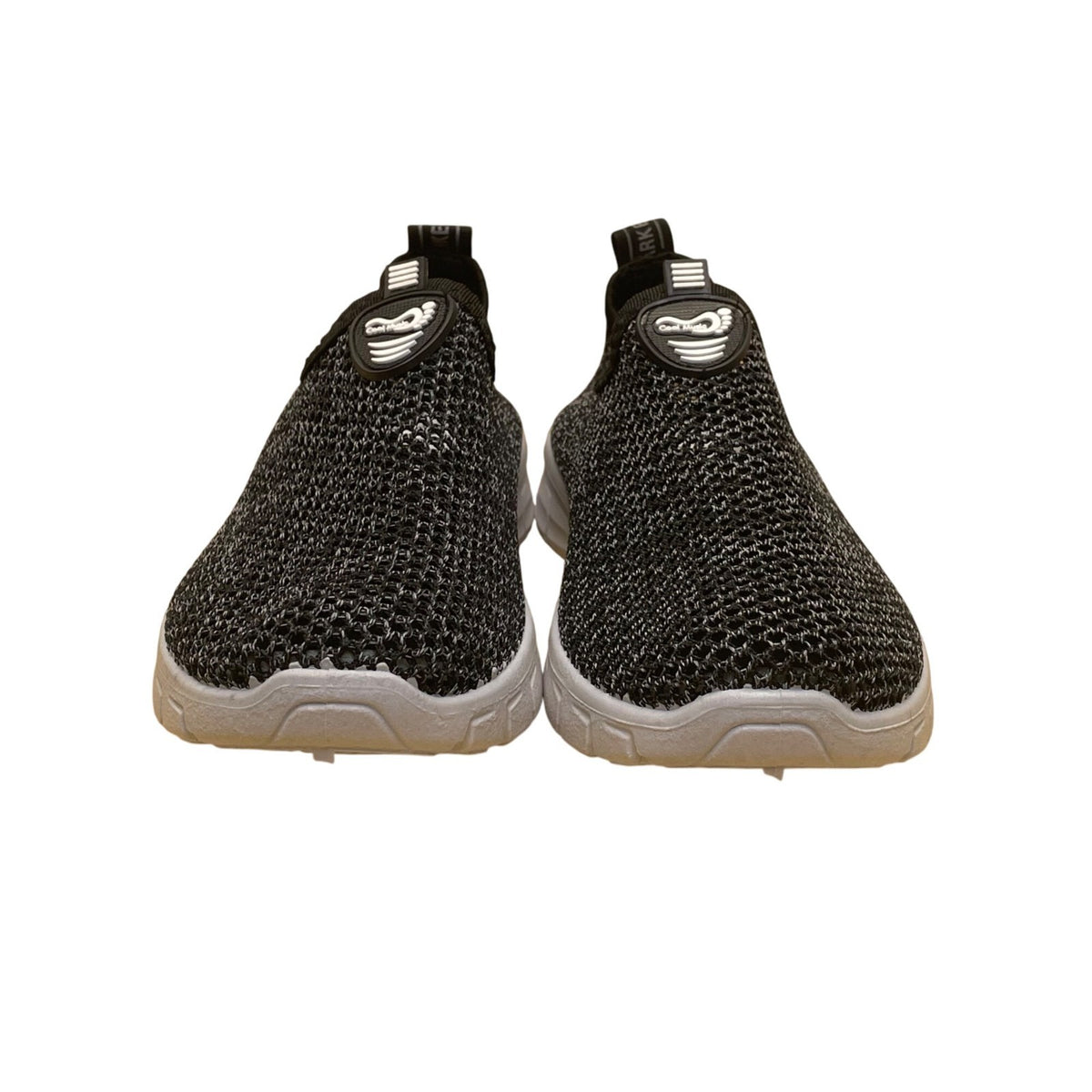 Cool Music Women’s Black Mesh Slip-On Lightweight Casual Walking Shoes Size 38