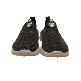 Cool Music Women’s Black Mesh Slip-On Lightweight Casual Walking Shoes Size 38