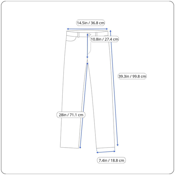Lee Womens Dark Wash Denim Straight Leg Pants Classic Fit Mid-Rise Size 10 M