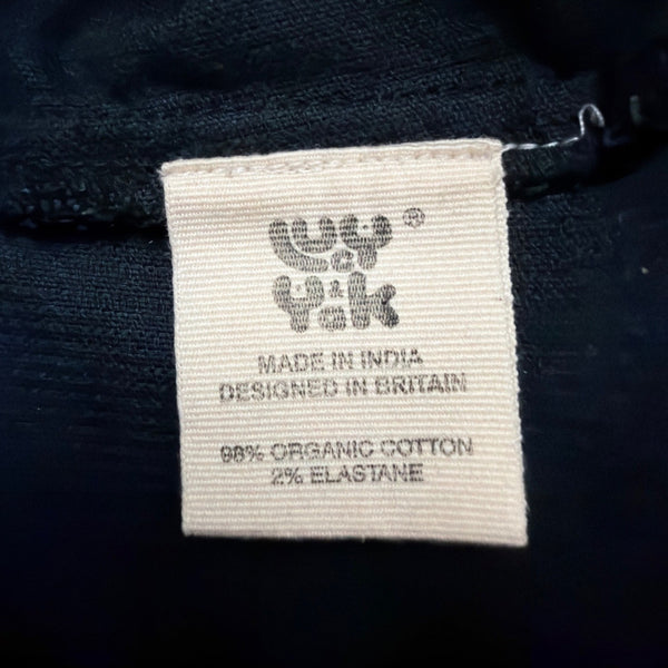 Lucy & Yak Womens Black Corduroy Overalls Adjustable Size UK 8R