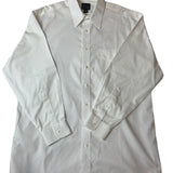 Jos A Bank Mens White Yellow Button-Down Dress Shirts 16.5 34