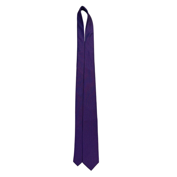 Jos A Bank Mens Purple/Red 100% Silk Geometric Tie Traveler Collection