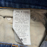 Rag & Bone Womens Blue Cotton Denim Distressed Frayed Hem Jeans Stretch Size 26