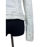Armani Collezioni Women's White Jean Jacket Sz 38 (US 7)