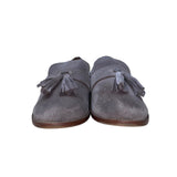 Franco Sarto Women’s Gray Suede Tassel Detail Havea Loafers Size 9M