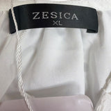 Zesica Women’s White Eyelet Sleeveless Maxi Dress Size XL