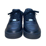 Nike Men’s Triple Black Leather Lace-Up Flyease Air Force 1 Sneakers Size 6