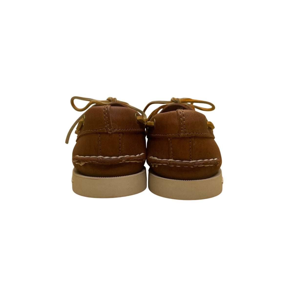 Sperry Women’s Brown Leather Casual Slip-On Top Sider Boat Shoes Size 6M