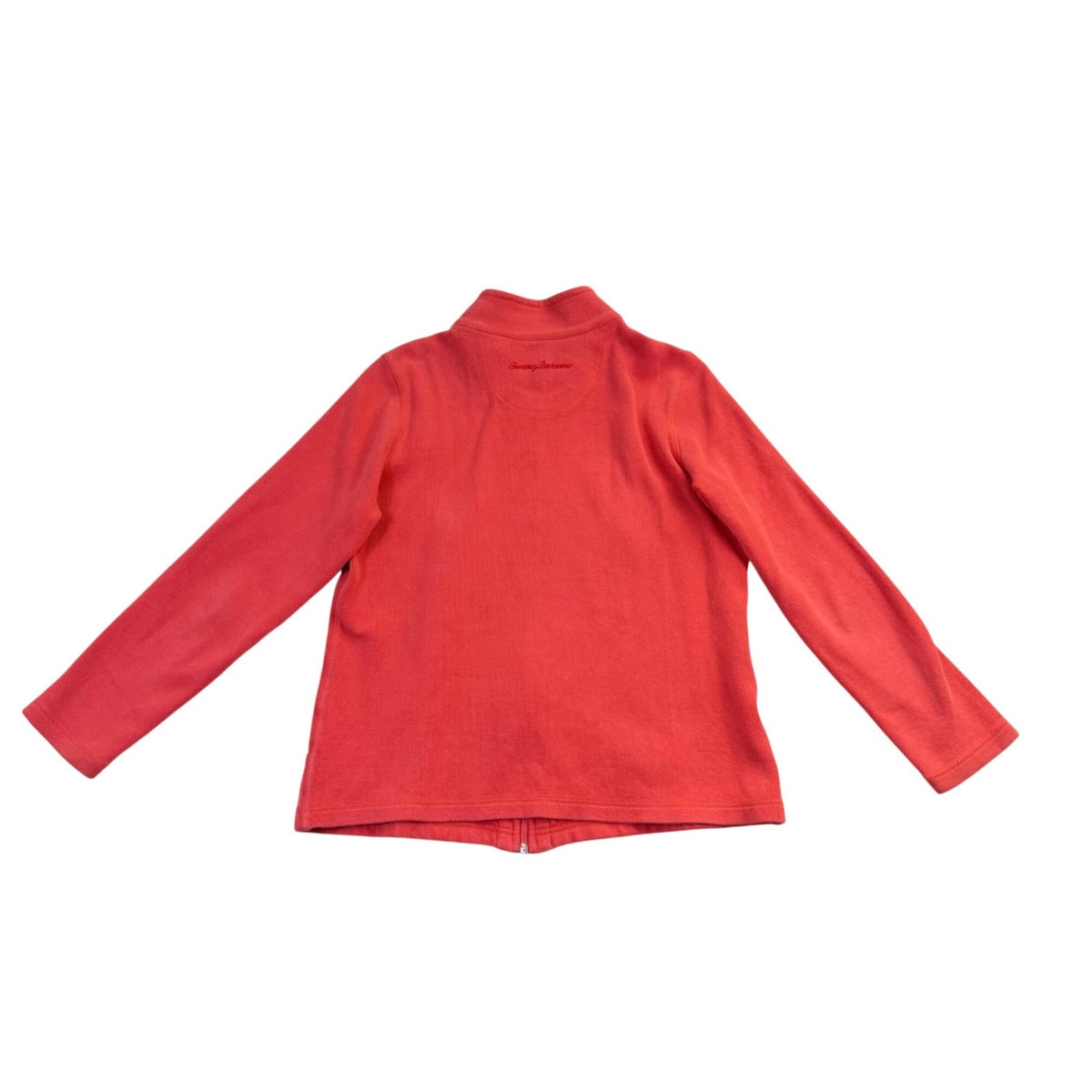 Tommy Bahama Womens Coral Full Zip Jacket Zip Front Casual Wear Size L