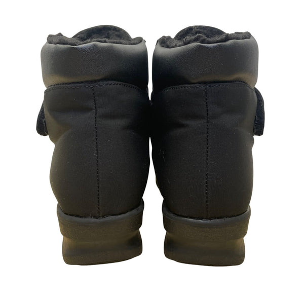 Toe Warmers Women’s Black Insulated Adjustable Straps  Winter Boots Size 10