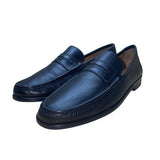 Bruno Magli Men’s Black Leather Classic Penny Style  Treat Loafers Size 10.5M