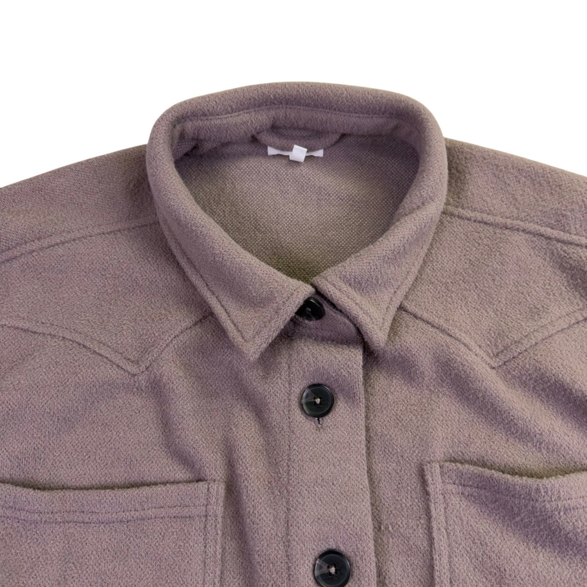 Maurices Womens Mauve Polyester Button-Up Shirt Oversized Relaxed Fit Size 2X