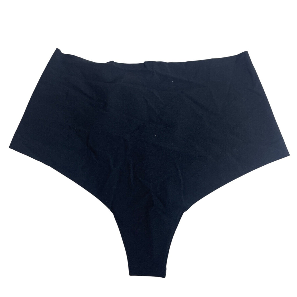 Tezenis Women's Recycled Microfibre Black High-Waist Panties Sz M- NEW