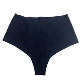 Tezenis Women's Recycled Microfibre Black High-Waist Panties Sz M- NEW