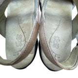 SAS Women’s Brown Leather Tripad Comfort Adjustable Straps Sandals Size 8.5M
