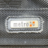 Metro XP Men’s Black Nylon Multi-Compartment Lock Secure Zip Travel Duffel Bag