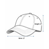 Fort Ticonderoga Founding Patriot Embroidered Khaki & Blue Baseball Cap
