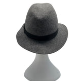 Brigthes Georgeet Clyne Fine Clothes Gray Felt Fedora Hat