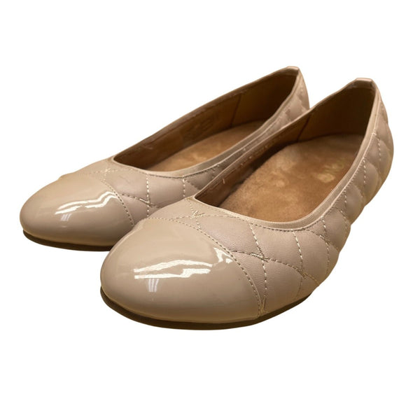 Women’s Pink Quilted Orthotic Support Desiree Ballet Flats US 7.5