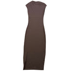 Zara Womens Brown Sleeveless Maxi Dress Size S