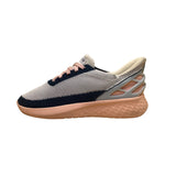 Kizik Women’s White & Pink Lace-Up Slip-On Comfort Tech Casual Sneakers Size 8