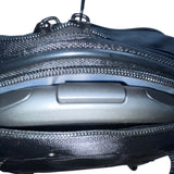 Amazon Basics Black Nylon With Handle Multi-Compartments Rolling Laptop Case