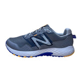 New Balance Men’s Gray & Blue T410 Arch Support Trail Running Shoes Size 14